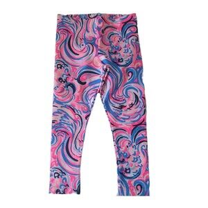 Lilly Pulitzer Toddler Girls Colorful Leggings Size XS 2-3